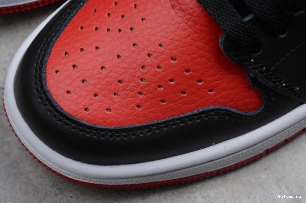  001 555088 High Bred Kids Black Red Banned Retro Air Jordan OG 1 0120